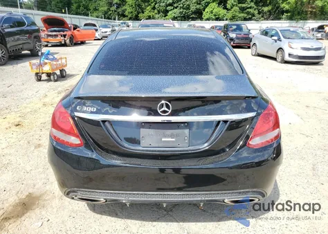 2017 Mercedes-Benz C 300 from USA, damaged, VIN 55SWF4JB4HU203985